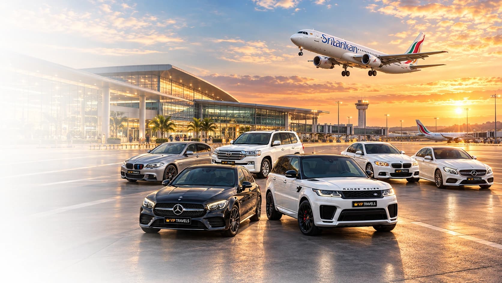 VIP Travels Premium Fleet and Airport Chauffeur Service Sri Lanka